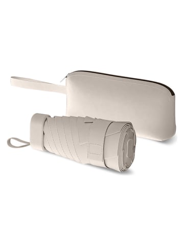 Le Monde du Parapluie Taschenschirm in Beige - Ø 86 cm