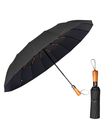 Taschenschirm in Schwarz - Ø 105 cm