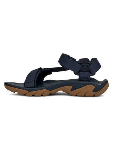 Teva Sandały trekkingowe "Terra Fi 5" w kolorze granatowym