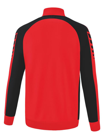 erima Trainingsjacke in Rot/ Schwarz