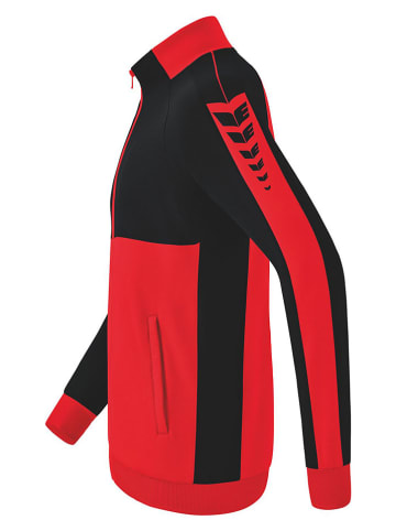 erima Trainingsjacke in Rot/ Schwarz