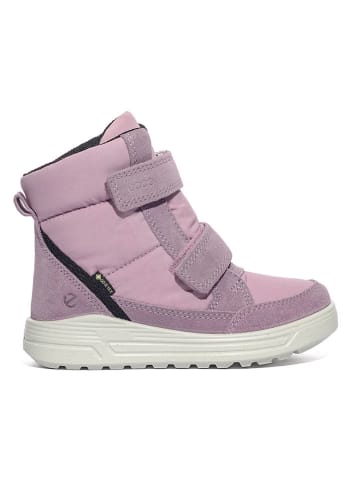 Ecco Leren boots paars