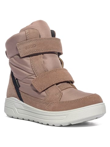 Ecco Leren boots lichtbruin