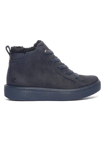 Ecco Leder-Sneakers in Dunkelblau