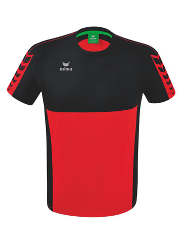 erima Trainingsshirt in Rot/ Schwarz
