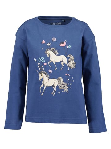 Blue Seven 2-delige set: longsleeves lichtroze/blauw