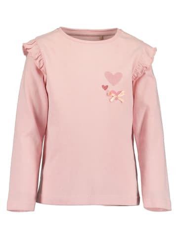 Blue Seven 2er-Set: Longsleeves in Rosa/ Dunkelblau