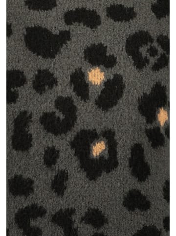 Blue Seven Pullover in Anthrazit/ Schwarz