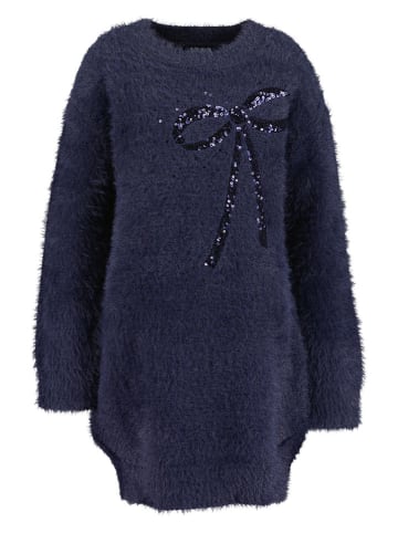 Blue Seven Gebreide jurk donkerblauw