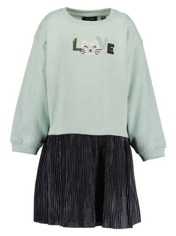 Blue Seven Jurk mintgroen/zwart