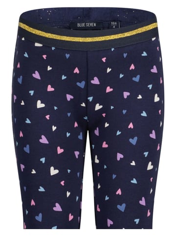 Blue Seven Legginsy w kolorze granatowym