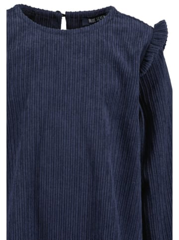 Blue Seven Cordkleid in Dunkelblau