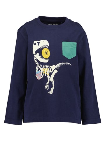 Blue Seven 2er-Set: Longsleeves in Türkis/ Dunkelblau