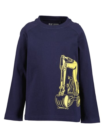 Blue Seven Longsleeve in Dunkelblau