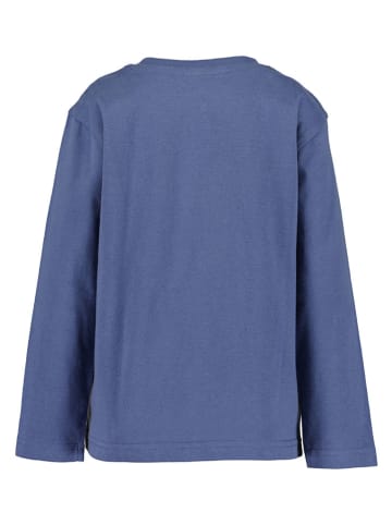 Blue Seven Longsleeve in Blau
