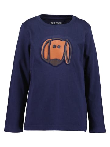 Blue Seven Longsleeve in Dunkelblau