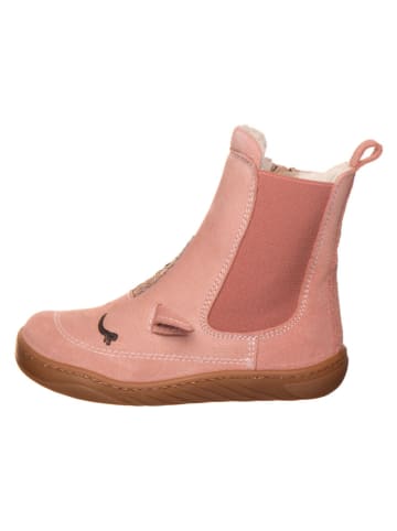 kmins Leder-Barfuß-Boots in Rosa