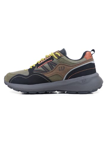 GAP Sneakers in Khaki/ Dunkelblau
