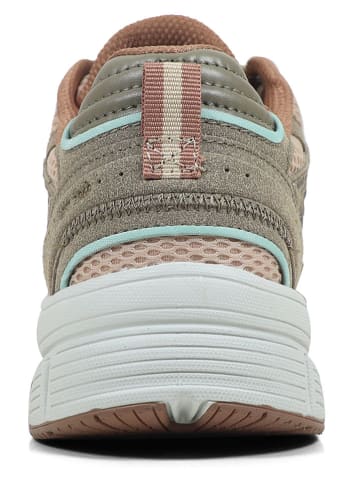 GAP Sneakersy w kolorze beżowo-oliwkowym