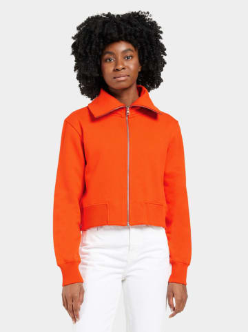 Didriksons Sweatjacke "Lovali" in Orange