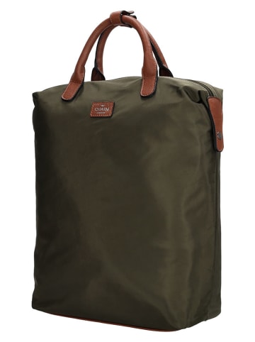 Rucksack in Khaki - (B)28 x (H)40 x (T)13 cm