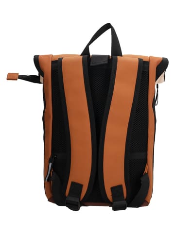 Beagles Rucksack in Braun/ Hellbraun/ Creme - (B)28 x (H)42 x (T)10 cm