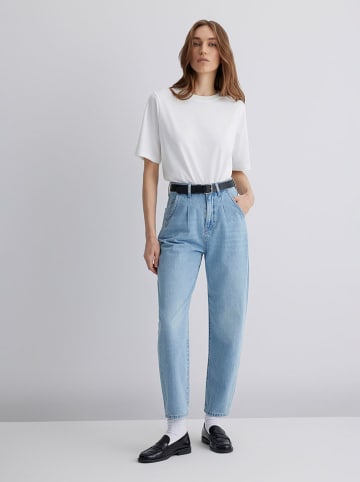 MAVI Spijkerbroek "Laura" - tapered fit - lichtblauw