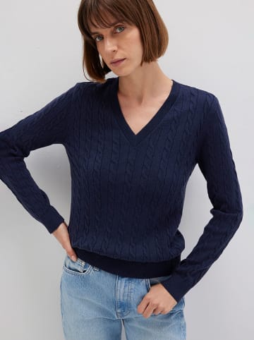MAVI Sweter w kolorze granatowym