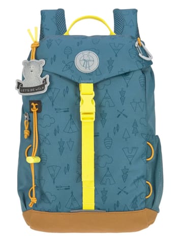 Lässig Rucksack "Adventure" in Blau - (B)22 x (H)32 x (T)12 cm