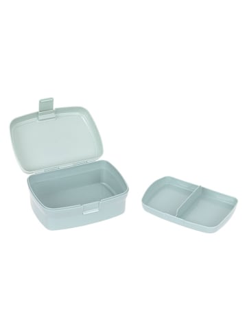 Lässig Lunchbox "Tiny Drivers Airplane" lichtblauw - (B)17,7 x (H)7,3 x (D)13,4 cm