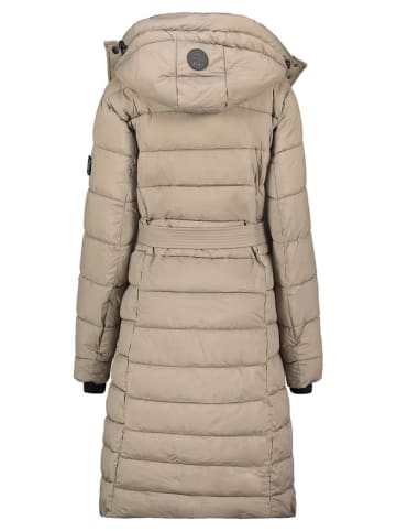 ANAPURNA Parka "Cabana" w kolorze szarobrązowym