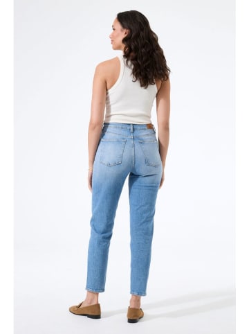 Garcia Spijkerbroek - tapered fit - lichtblauw