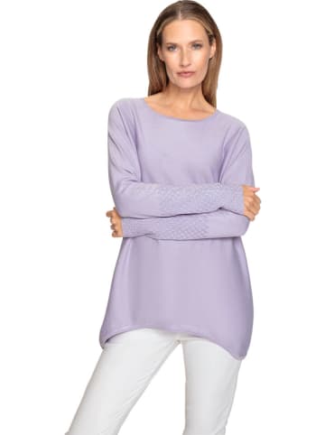 Heine Sweter w kolorze fioletowym