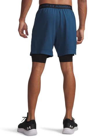 Under Armour 2in1-Funktionsshorts in Dunkelblau