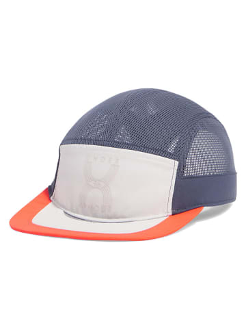 Cap in Blau/ Weiß/ Orange