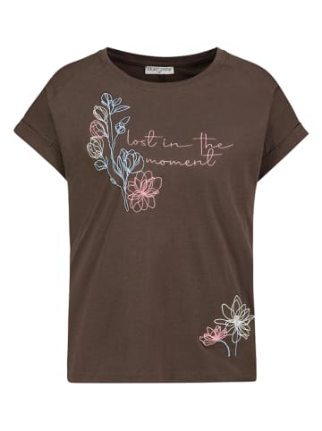 Eight2Nine Shirt in Dunkelbraun