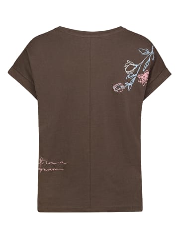 Eight2Nine Shirt in Dunkelbraun