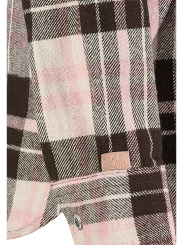 Eight2Nine Hemd in Rosa/ Schwarz