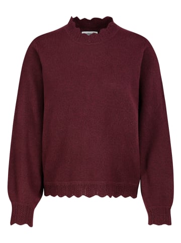 Eight2Nine Sweter w kolorze bordowym