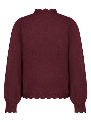 Eight2Nine Sweter w kolorze bordowym
