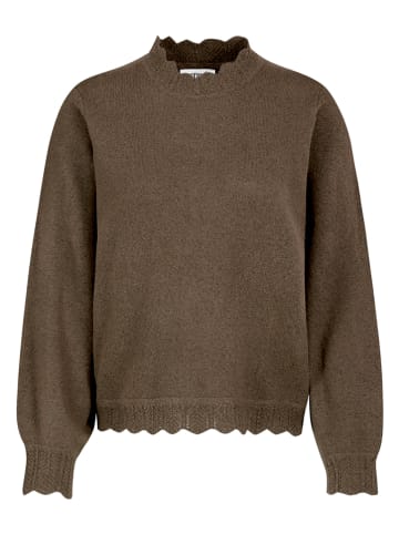 Eight2Nine Sweter w kolorze brązowym