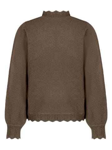 Eight2Nine Sweter w kolorze brązowym