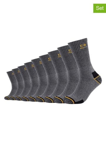 camano 9er-Set: Socken in Grau