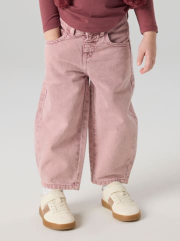 name it Dżinsy - Comfort fit - w kolorze jasnoróżowym