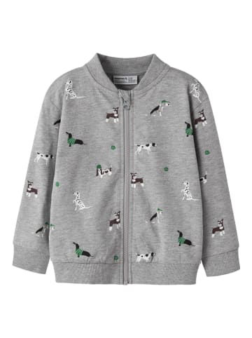name it Sweatjacke "Naris" in Grau