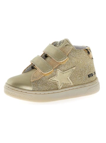 Naturino Leder-Sneaker "Pinn" in Gold