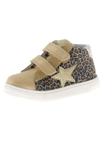 Naturino Leren sneakers "Pinn" beige/lichtbruin