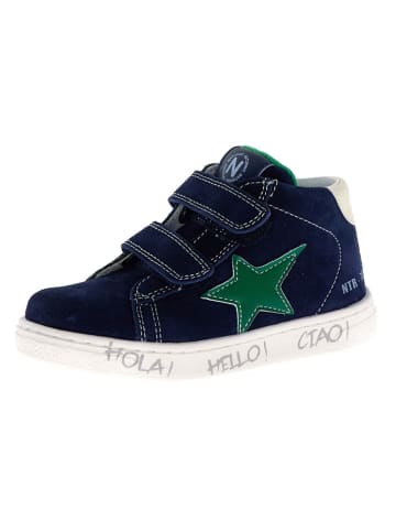 Naturino Leren sneakers "Pinn" donkerblauw