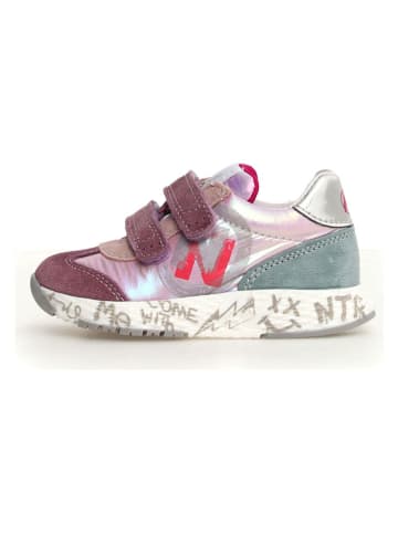 Naturino Leren sneakers "Jesko 2" lichtroze/paars