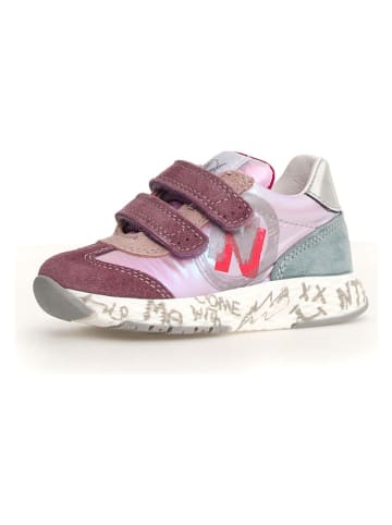 Naturino Leder-Sneaker "Jesko 2" in Rosa/ Lila